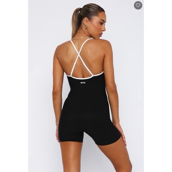 White Fox Black Playsuit - Picture 4 of 8